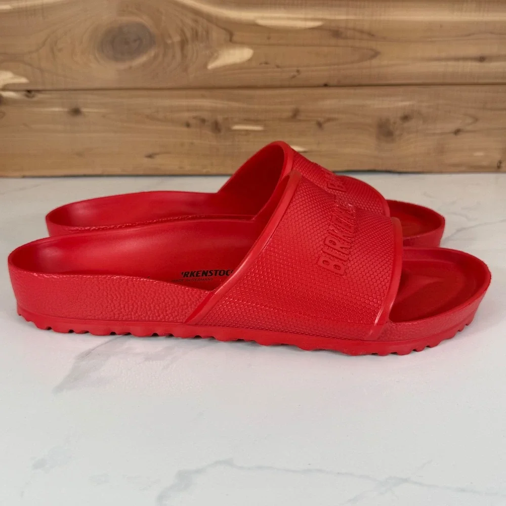 Birkenstock Barbados EVA Red Sport Slide Sandals Mens 11 US/ 44 Waterproof
